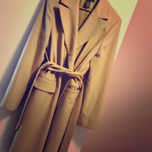 Banana Republic Camel Wool Coat